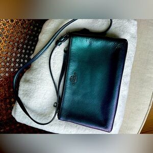 Coach double zip Crossbody bag